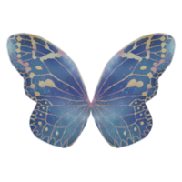 verträumter blauer Schmetterling png