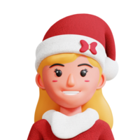 paquete de iconos de navidad 3d png