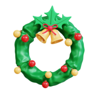 paquete de iconos de navidad 3d png