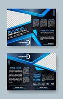 Modern Gradient Brochure Template vector