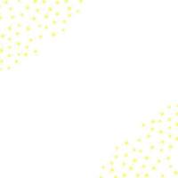 Stars yellow set festive background. vector