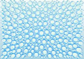 Abstract background, polka dots in blue tones, vector illustration.