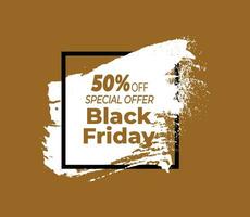 New black friday super sale design with splash background vector