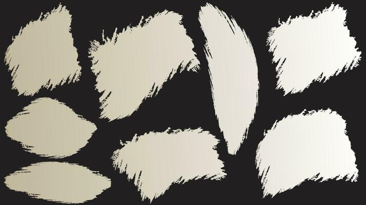 Brush stroke background set