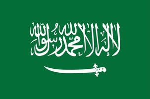 diseño de la bandera de arabia saudita vector