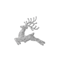 Glitter Reindeer decoration cutout, Png file