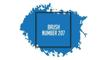 Abstract brush image vector