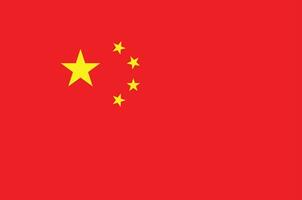 diseño de la bandera china vector