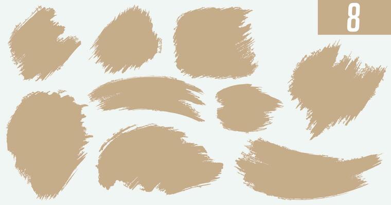 Brush banner background bundle