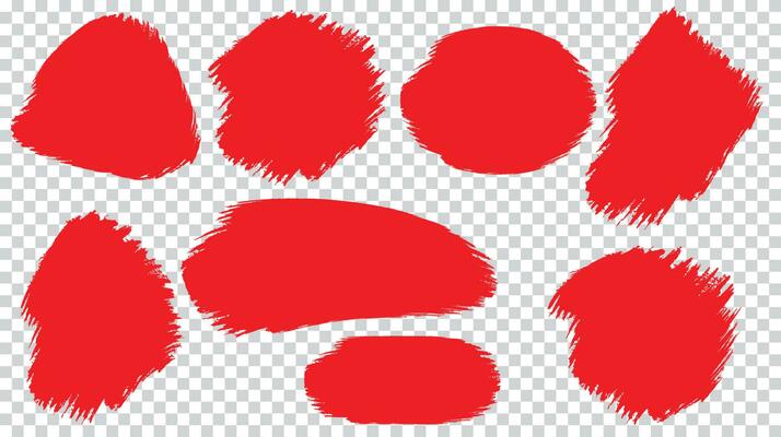 Abstract hand painted grunge texture set