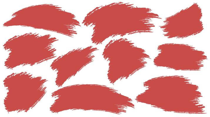 Abstract hand painted grunge texture set