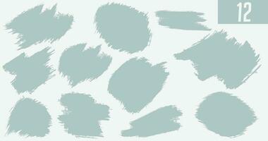 Abstract hand drawn grunge texture background collection vector