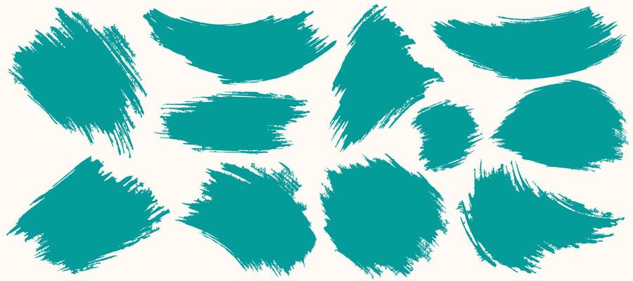 Brushstroke vector design background set