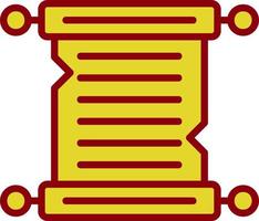 Parchment Vector Icon Design