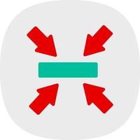 Window Minimize Vector Icon Design