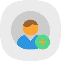 User Plus Vector Icon Design