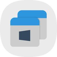 Window Restore Vector Icon Design