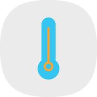 Thermometer Empty Vector Icon Design