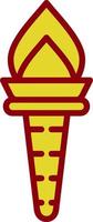 Torch Vector Icon Design