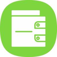 Wallet Vector Icon Design