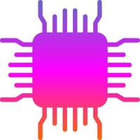 Cpu Vector Icon Design