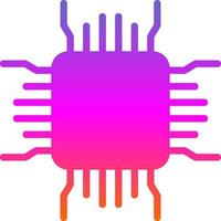 diseño de icono de vector de cpu