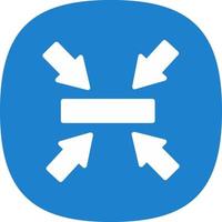 Window Minimize Vector Icon Design