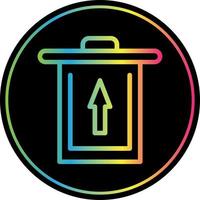 Trash Restore Vector Icon Design