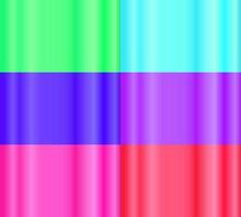 six sets of green, blue purple, pink red and white vertical gradient abstract background. simple and minimal design. suitable for backdrop, wallpaper, homepage and copy space vector