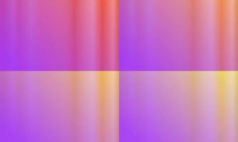 four sets of orange, yellow and purple vertical gradient abstract background. simple and minimal design. suitable for backdrop, wallpaper, homepage and copy space vector