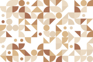 pastellfarbener geometrischer block nahtloses muster png