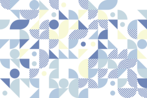 pastellfarbener geometrischer block nahtloses muster png