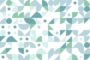 pastellfarbener geometrischer block nahtloses muster png