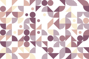 pastellfarbener geometrischer block nahtloses muster png