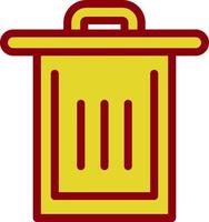 Trash Vector Icon Design