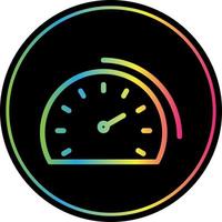 Tachometer Alt Vector Icon Design