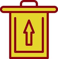 Trash Restore Vector Icon Design