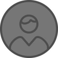 User Circle Vector Icon Design