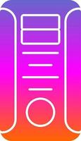 Computer Tower Vector Icon Design