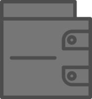 Wallet Vector Icon Design