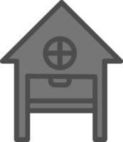Warehouse Vector Icon Design