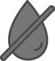 Tint Slash Vector Icon Design