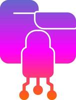 Data Encryption Vector Icon Design