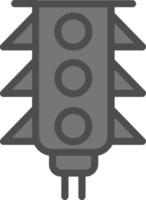 Traffic Light Vector Icon Design