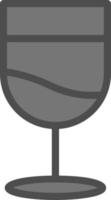 diseño de icono de vector alt de copa de vino