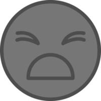 Tired Vector Icon Design