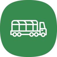 Trailer Vector Icon Design