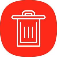 Trash Vector Icon Design