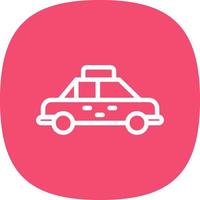 Taxi Vector Icon Design