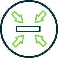 Window Minimize Vector Icon Design